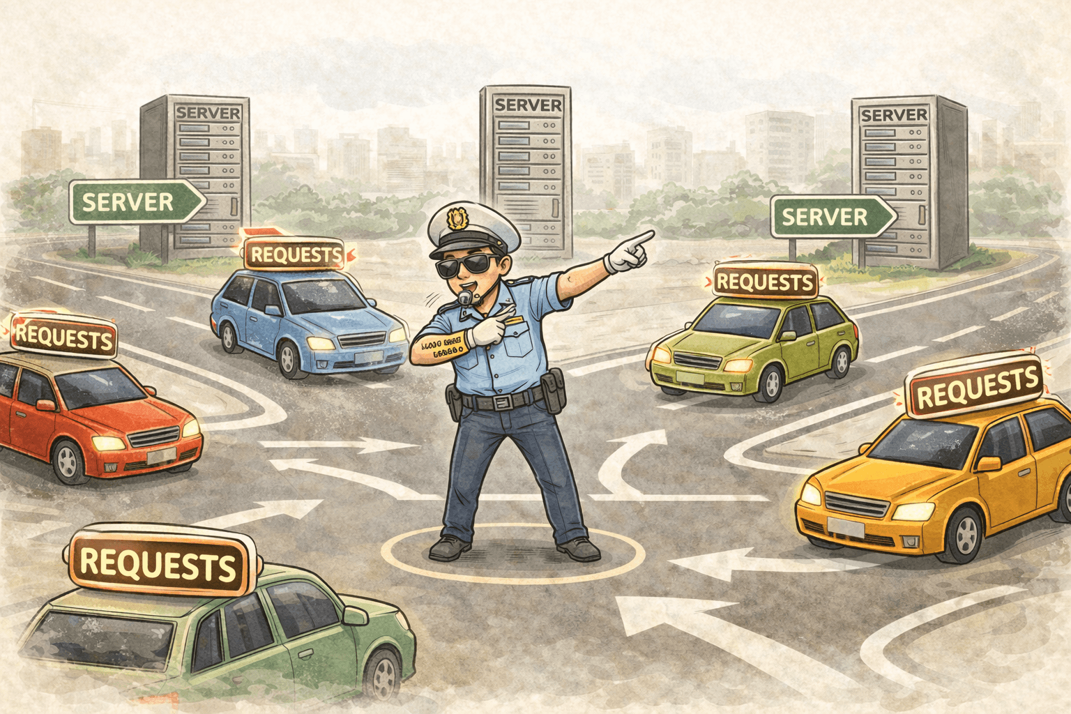 Load Balancer Traffic Police