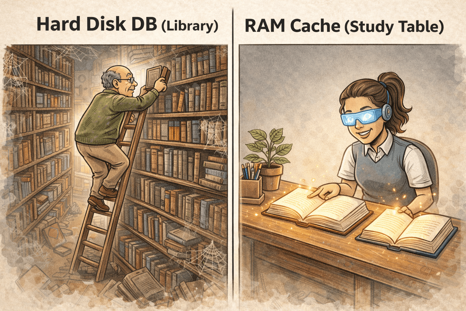 ram vs db
