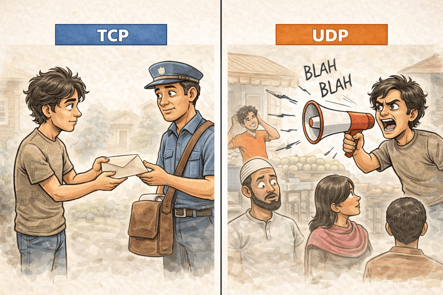 tcp vs udp