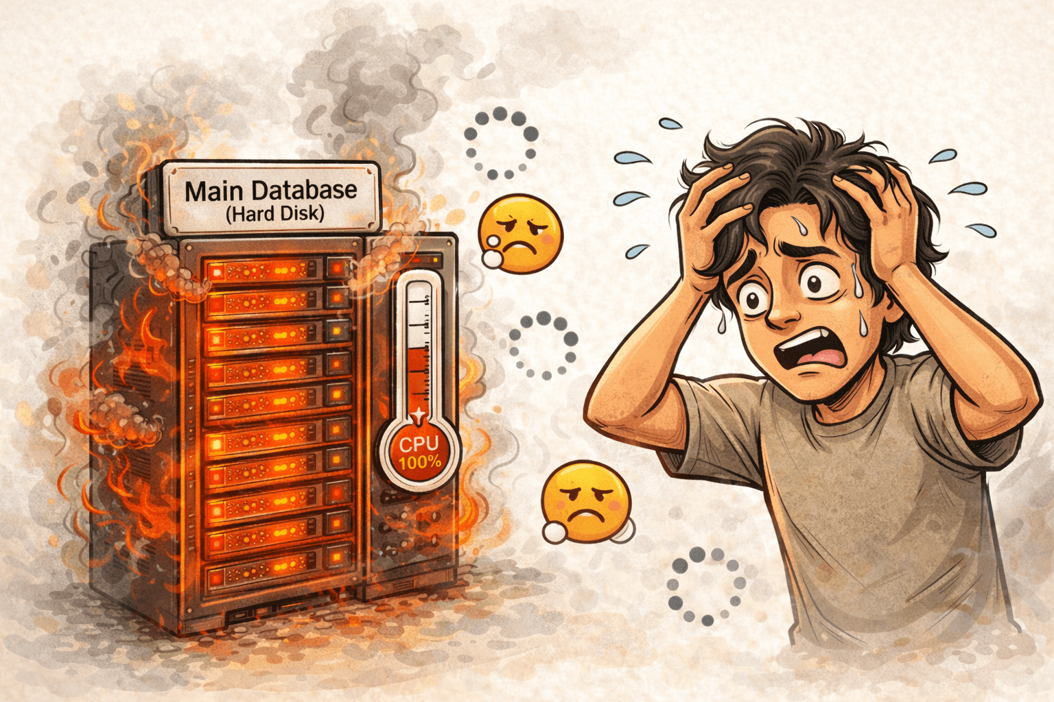db suffering