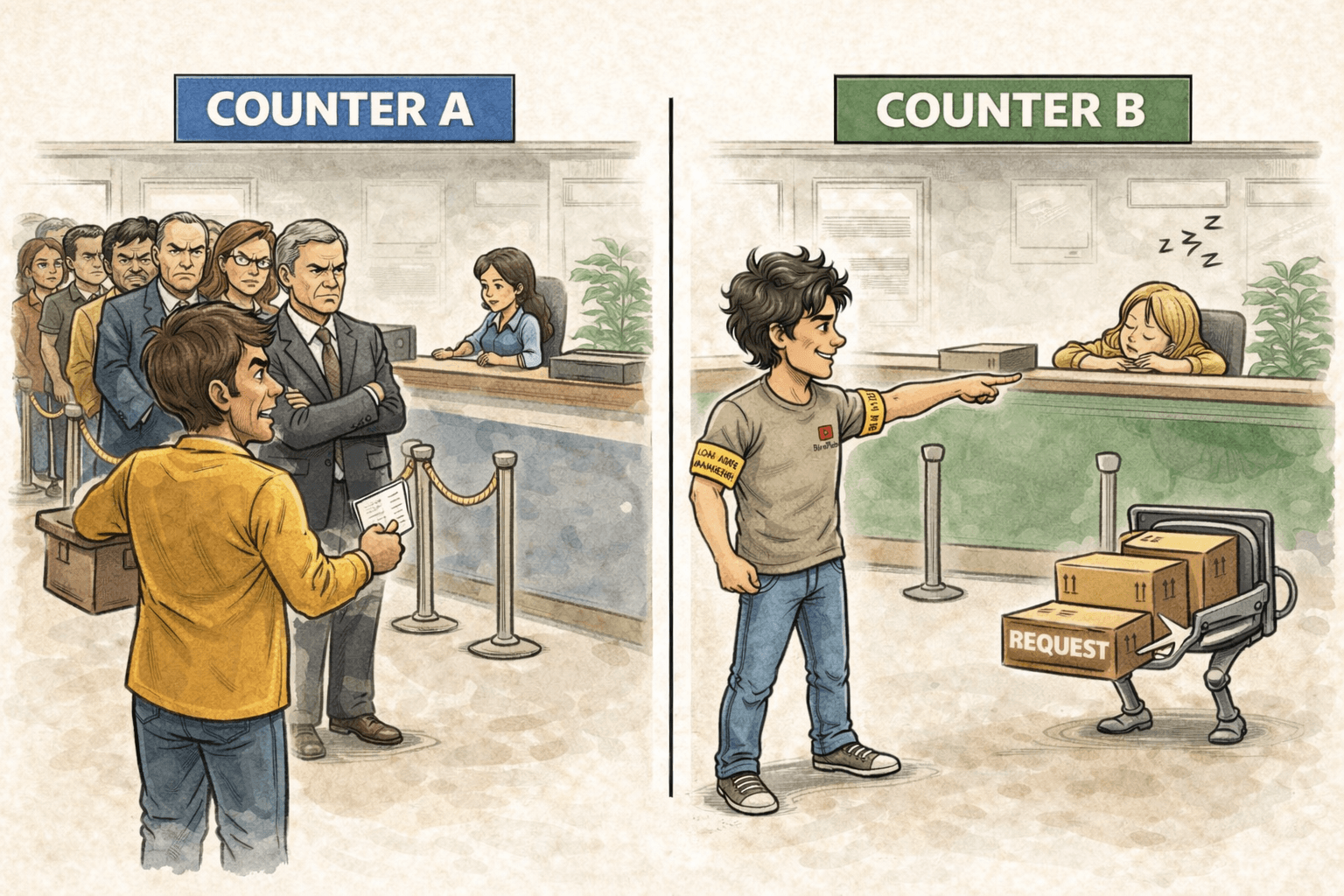 Load Balancer Least Connection